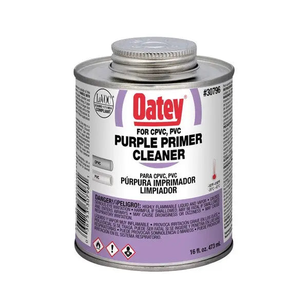 Oatey Purple Primer / Cleaner - Land Supply Canada