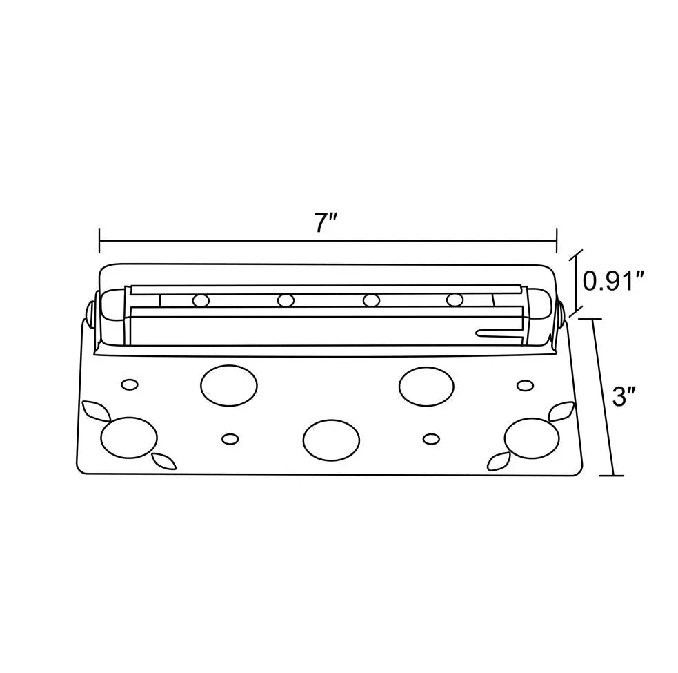 Outdoor Hardscape Light S2 - Replaceable  Light Bar and Stainless Steel Bracket - Land Supply Canada