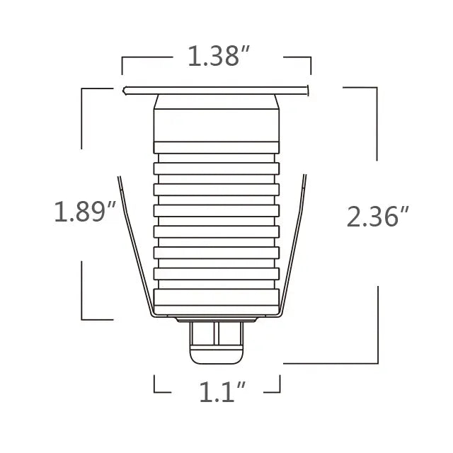 Outdoor Mini Inground Light S4 - Land Supply Canada