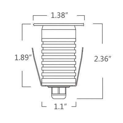 Outdoor Mini Inground Light S4 - Land Supply Canada