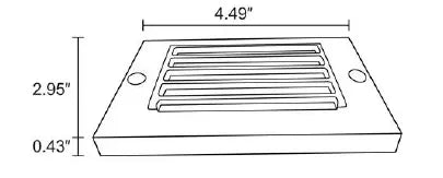 Outdoor Stair Light S1 - Land Supply Canada