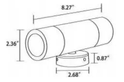 Outdoor Up Down Accent Light S1 - Land Supply Canada