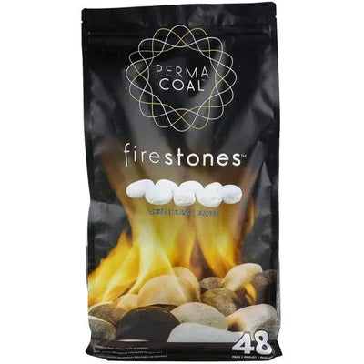 Unique Ultra High Quality Permacoal White Firestones