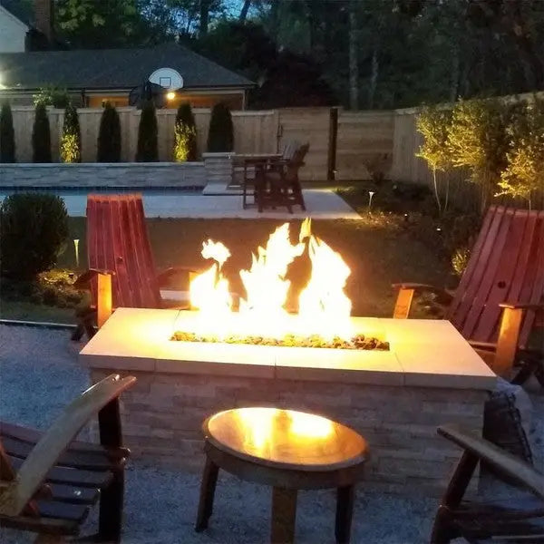 Ready to Finish Rectangular Fire Pit Kit - Land Supply Canada