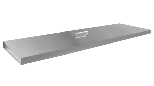 Rectangular Stainless Steel Lid - Land Supply Canada
