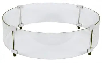 Round Glass Wind Guard - 20" - Land Supply Canada