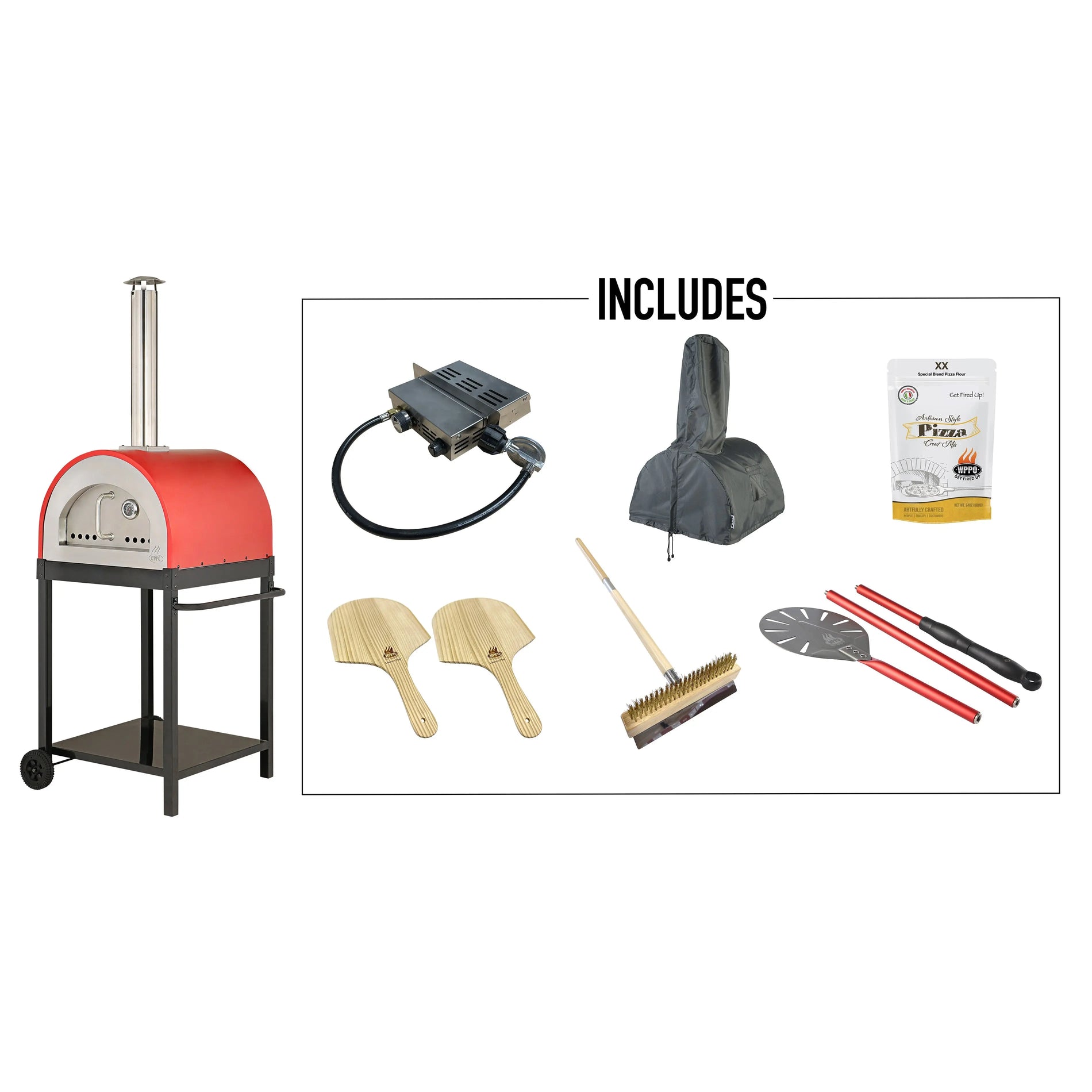 Traditional 25 Wood/Gas Oven Starter Kit - Land Supply Canada