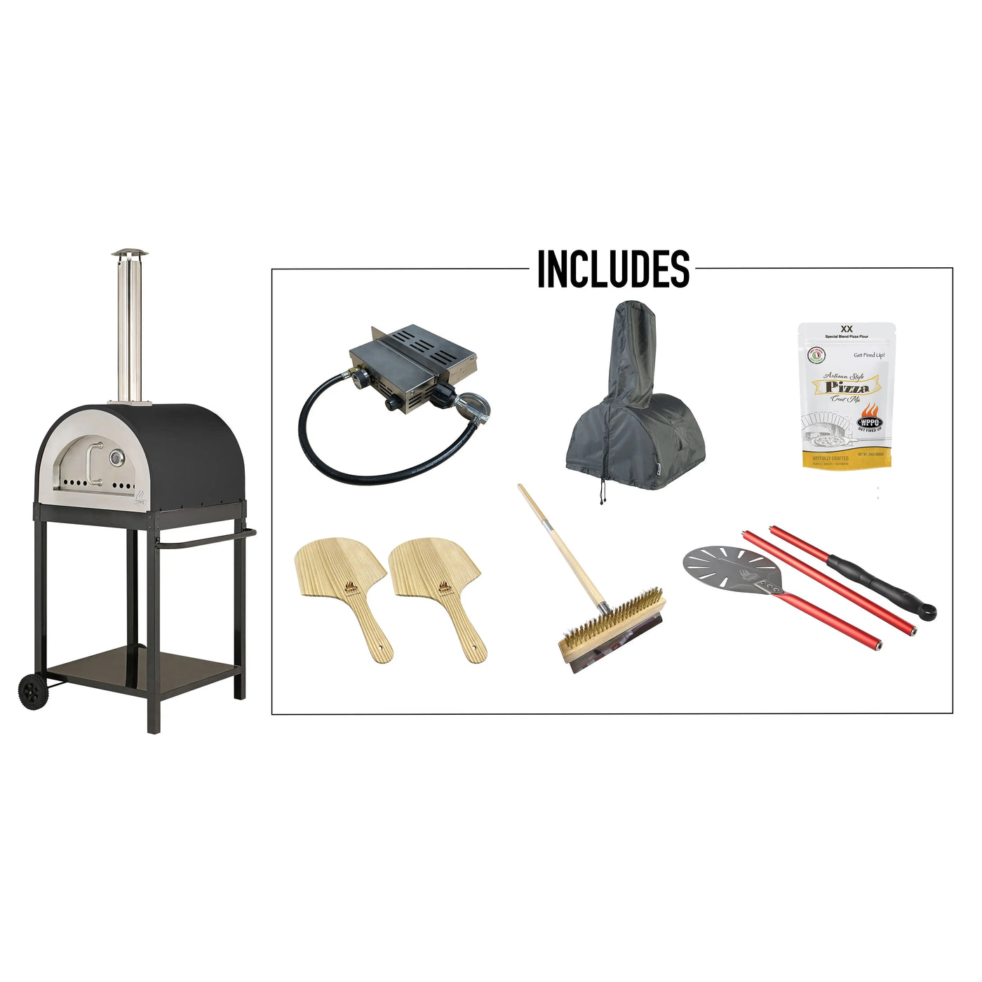 Traditional 25 Wood/Gas Oven Starter Kit - Land Supply Canada