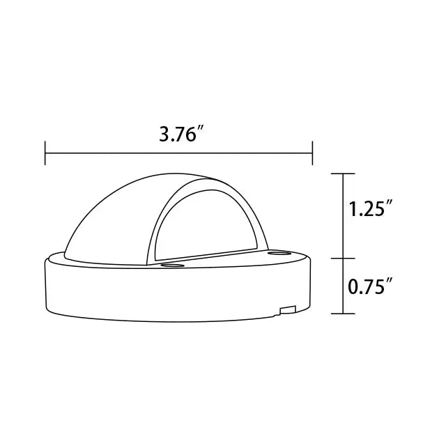 Waterproof Bronze Outdoor Deck Light - Land Supply Canada