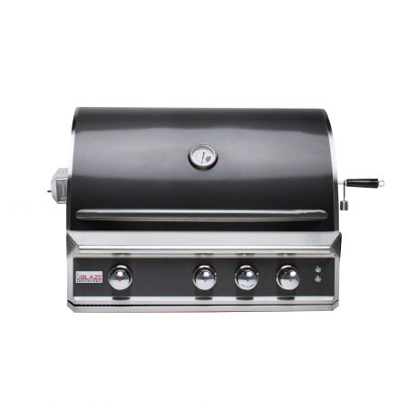 Blaze 3 Pro grill Black hood and control panel skin